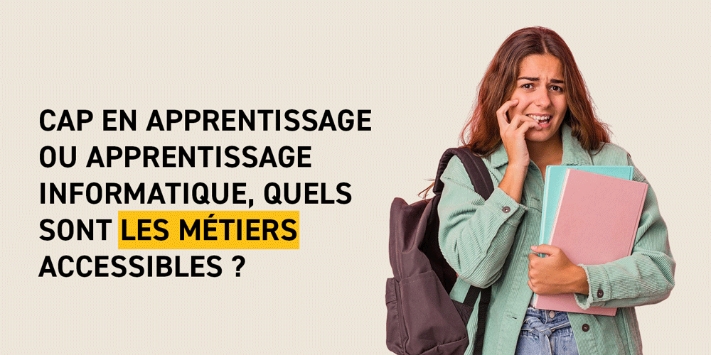 CAP les métiers accessibles