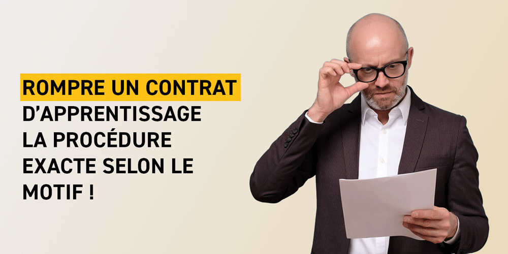rupture contrat d’apprentissage